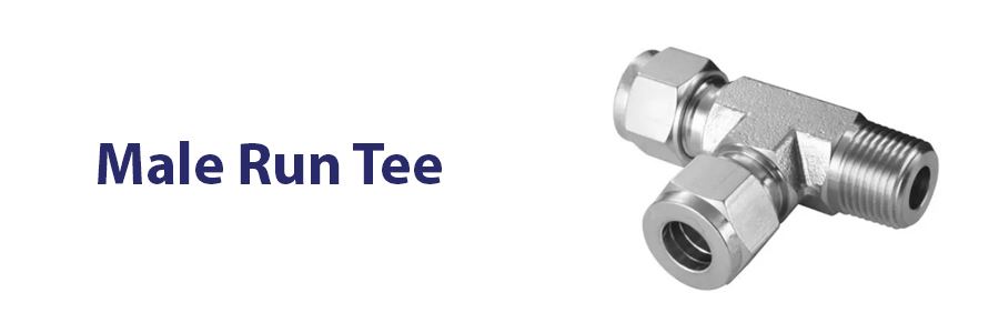 Stainless Steel Male Run Tee Manufacturer in India