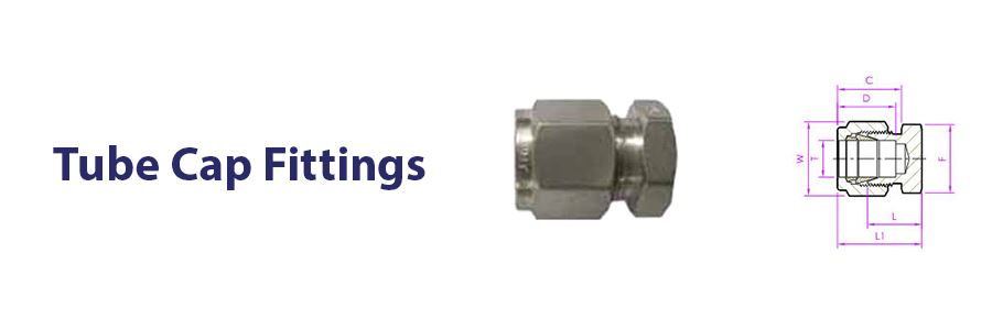 Stainless Steel Cap Fittings Manufacturer in India