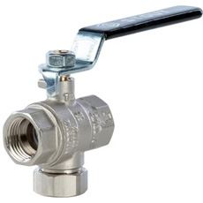 3 Way Ball Valve with Connector High Pressure F X F Supplier